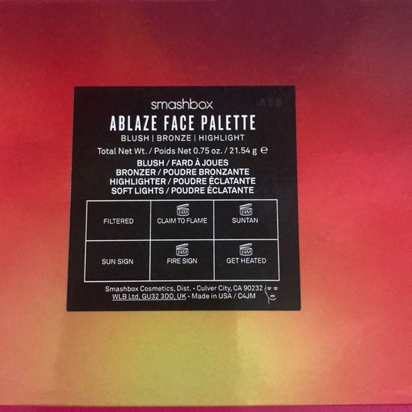 Hardly used smashbox face palette - Picture 5 of 6